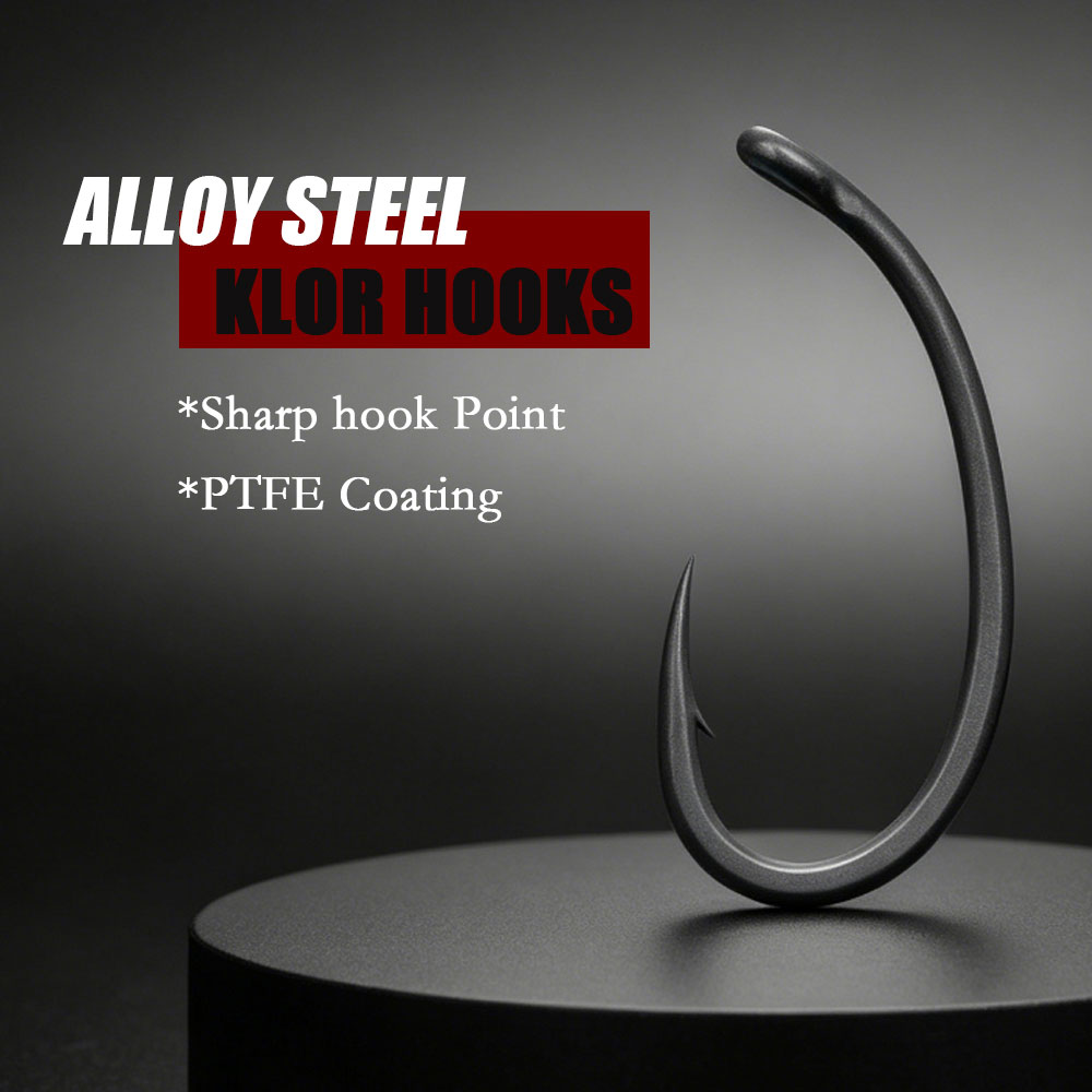 Fishing Hook Assortment - 10pcs Carp Fishing Hook Klor X