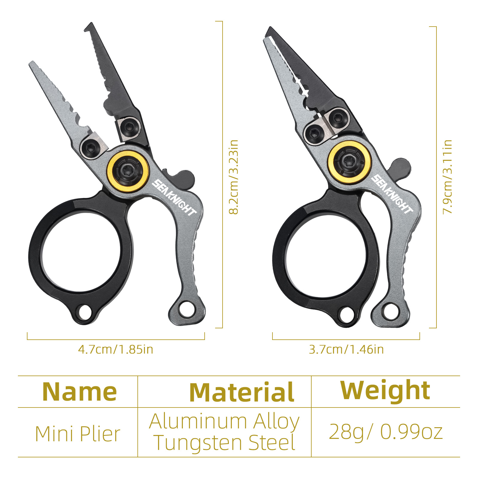 SeaKnight Brand Fishing Pliers - Fishing Hook Remover recension och pris