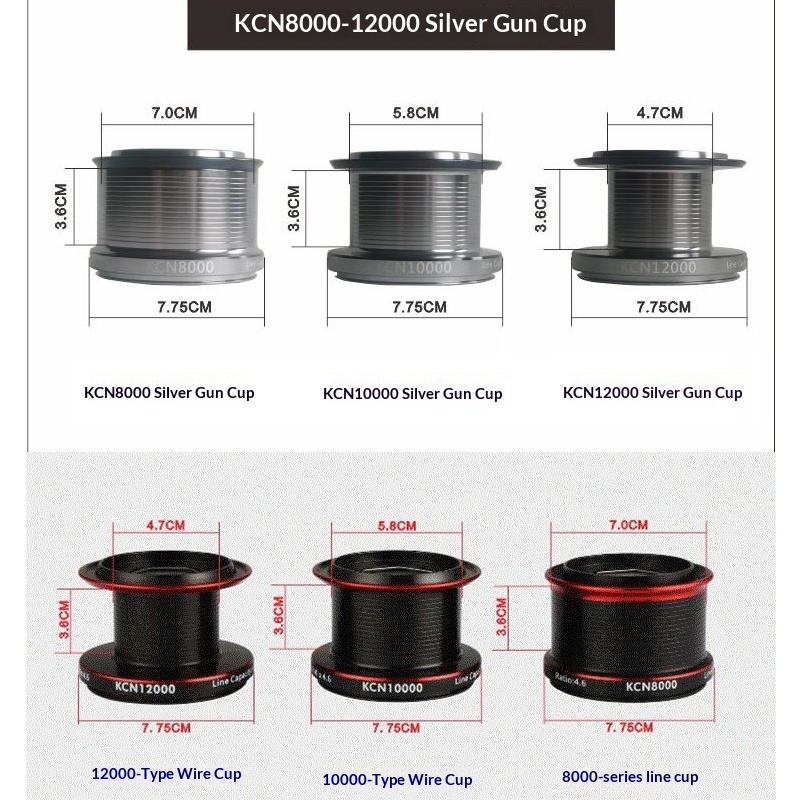DIWA KCN Series Metal Spool Lo - Daiwa Reel Bg recension och pris